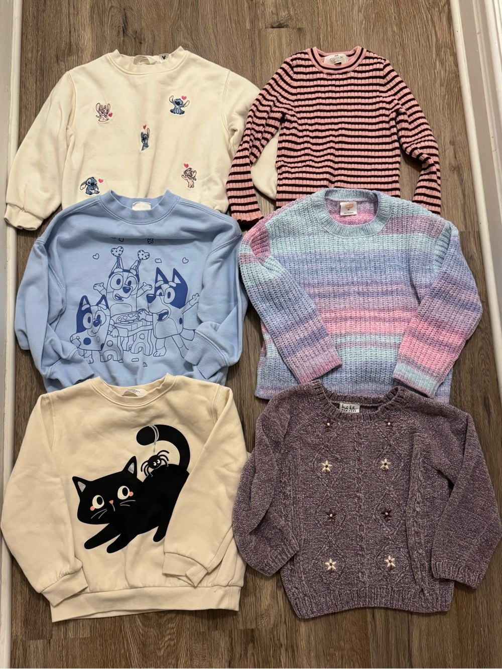 Toddler Girls Sweater Bundle - Various Brands